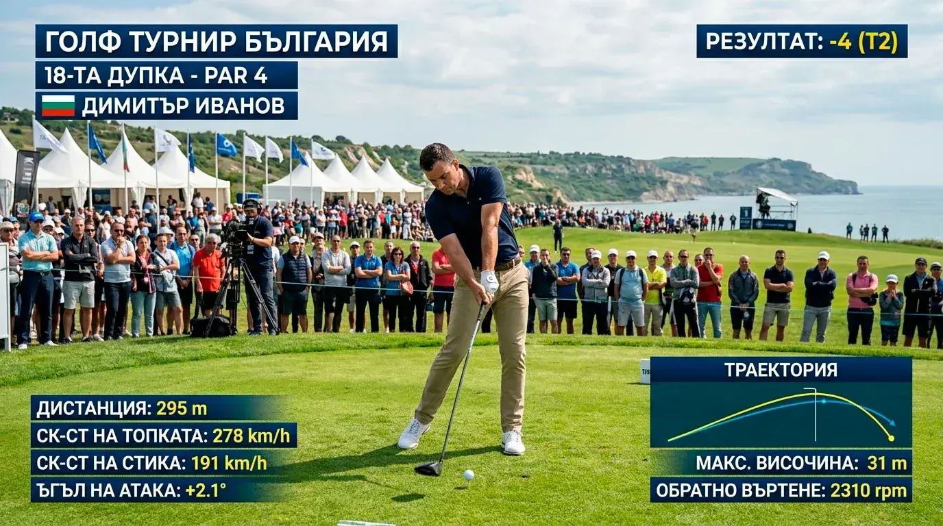 PGA Tour Betcast — shot-by-shot голф залагане на живо
