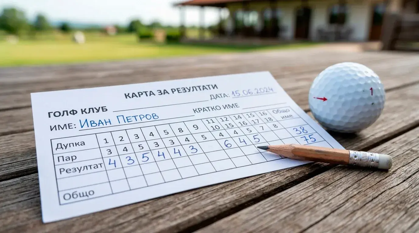 Схема за win и place частта на each way голф залог