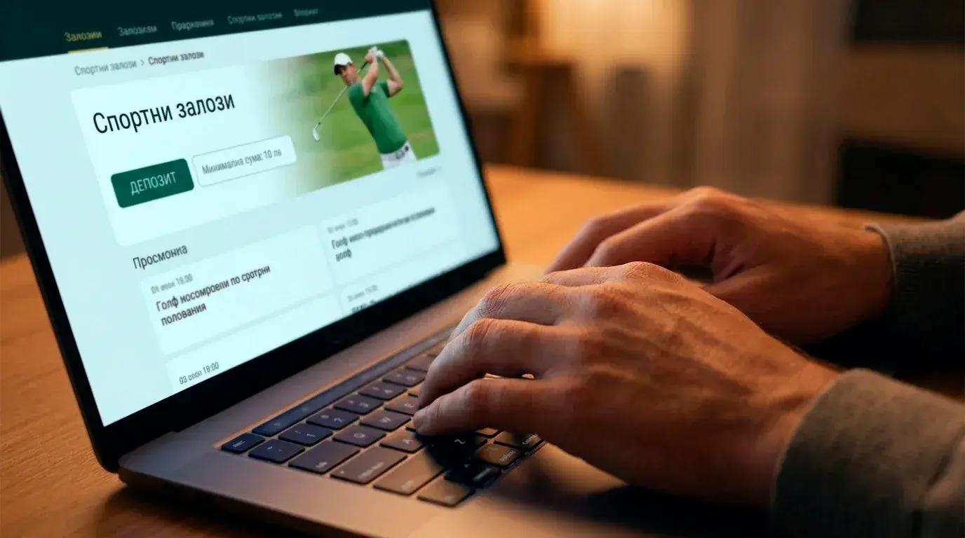 Ръководство за първи депозит за голф залагания