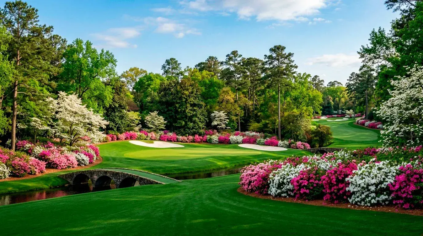 Masters залози — голф игрището Augusta National през пролетта