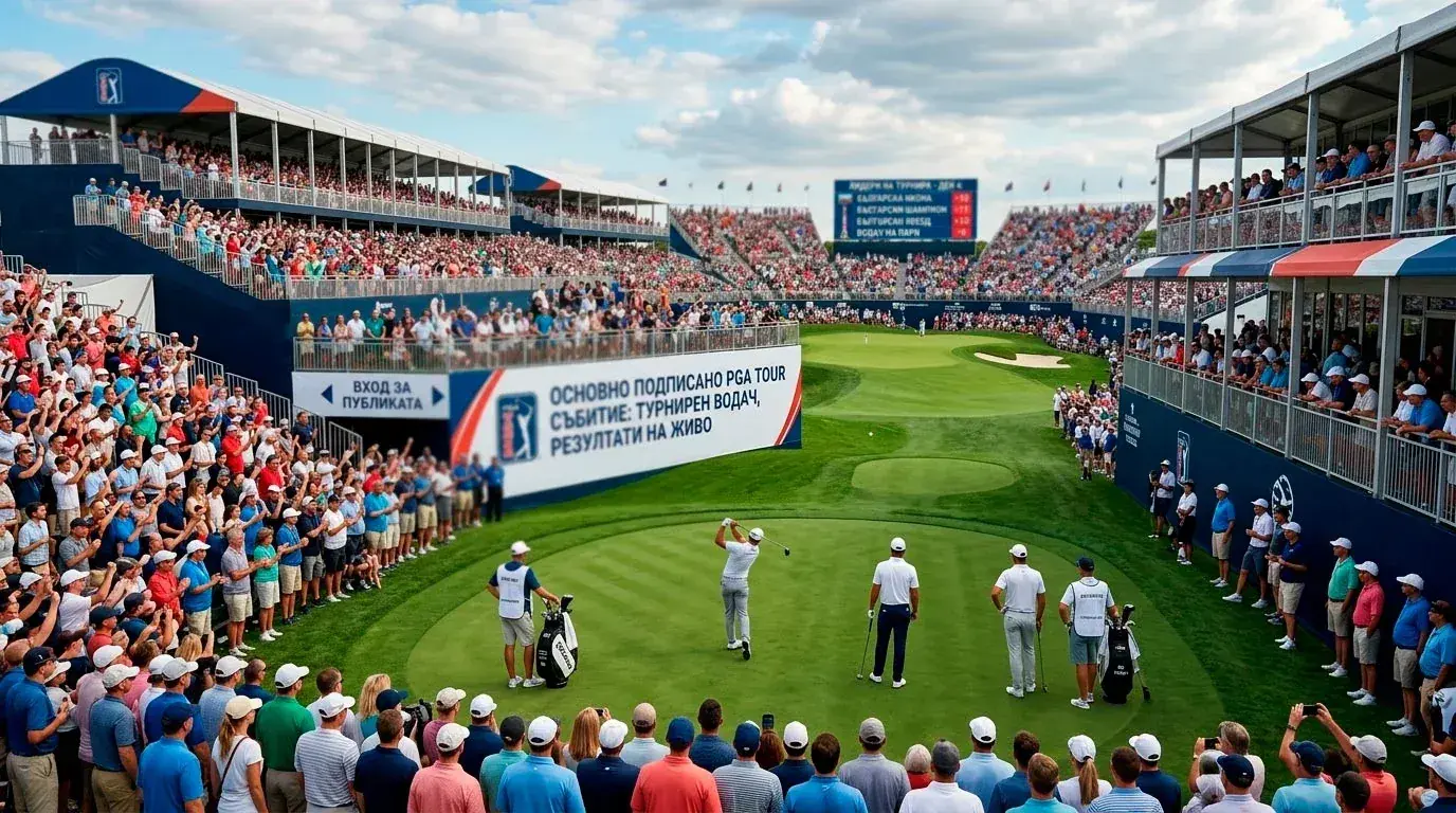 Атмосфера на PGA Tour Signature Event турнир