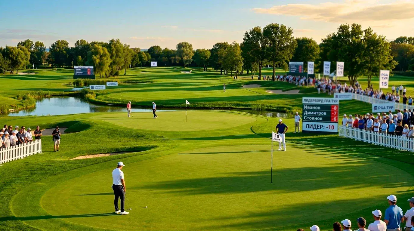 Условия на PGA Tour голф игрище по време на турнир
