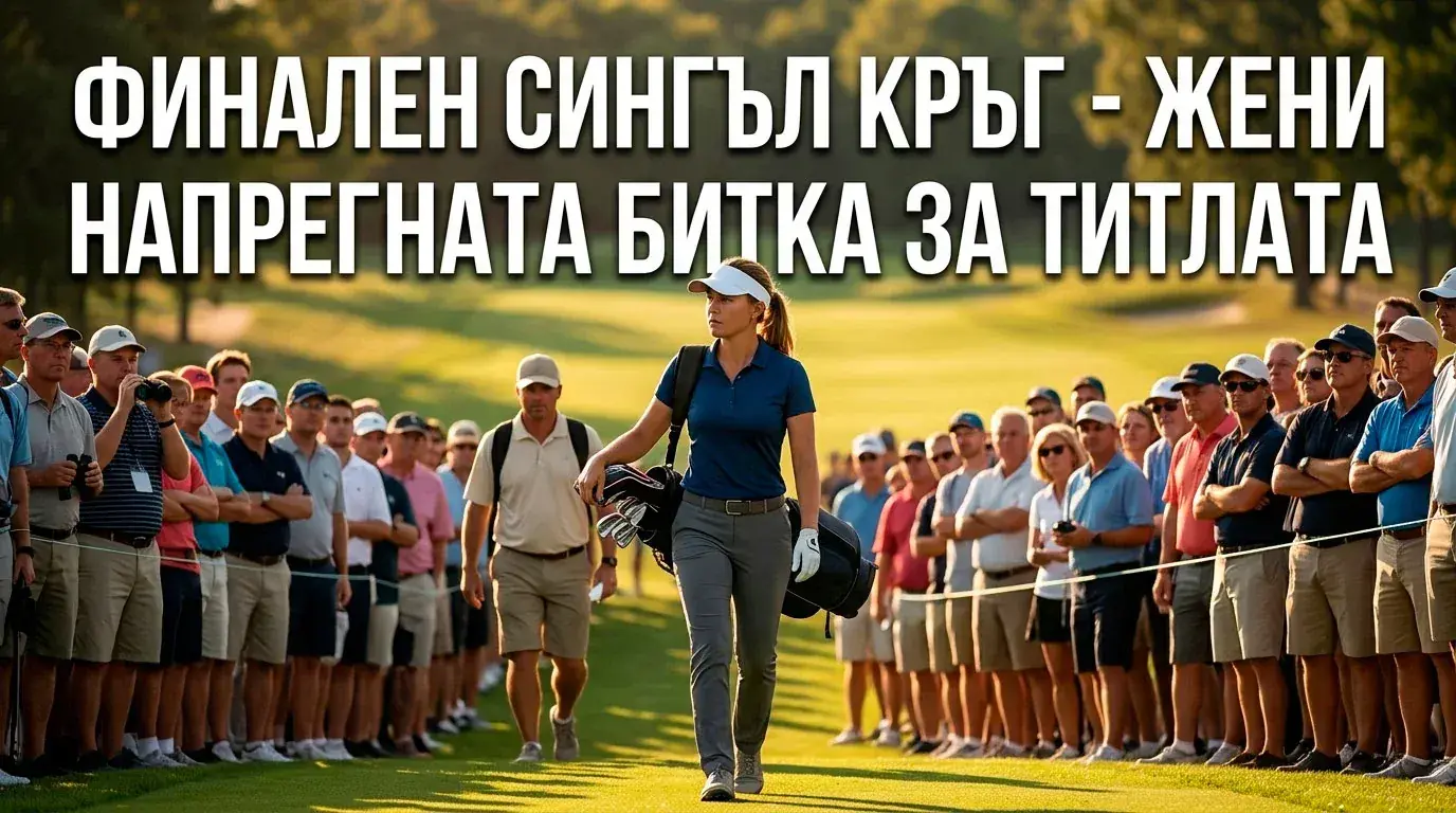 Голфър в singles мач на Ryder Cup