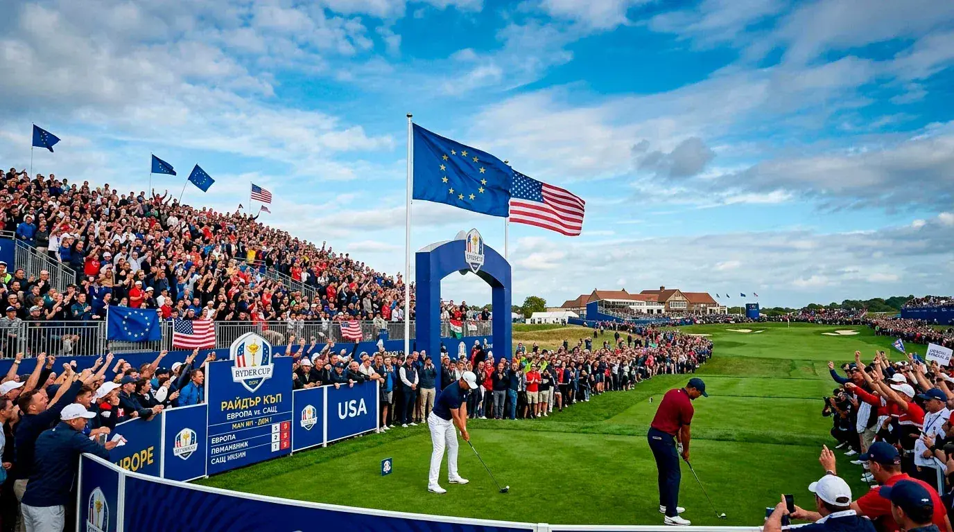 Ryder Cup залагания — отборен голф между Европа и САЩ